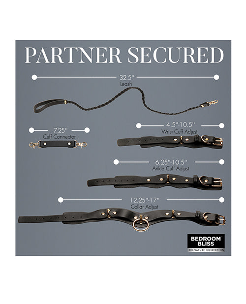 Bedroom Bless Lover's Restraint Set - Black