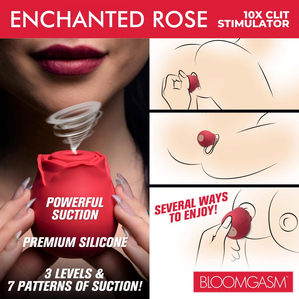 Bloomgasm Enchanted Rose Vibe - Red